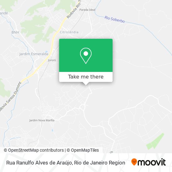 Rua Ranulfo Alves de Araújo map