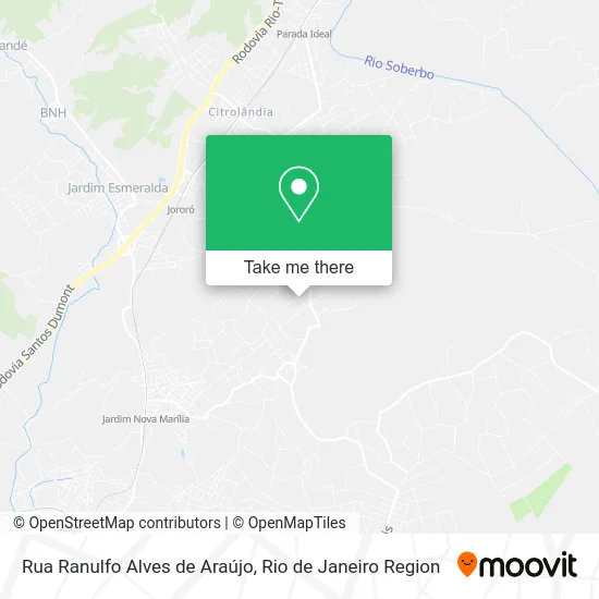 Rua Ranulfo Alves de Araújo map