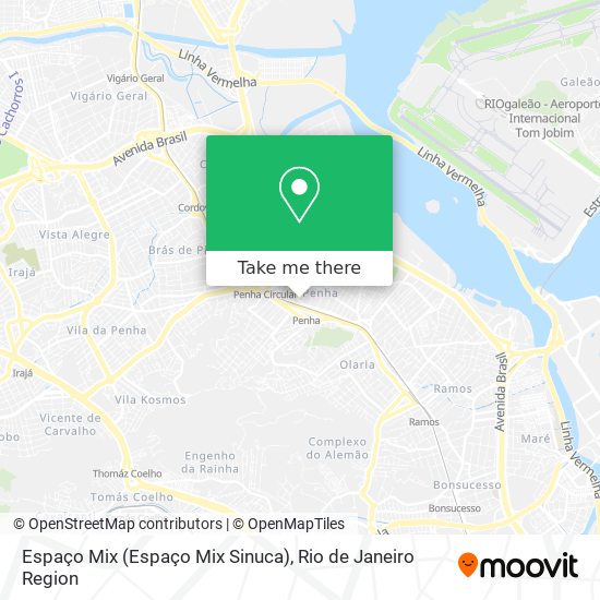 Espaço Mix (Espaço Mix Sinuca) map