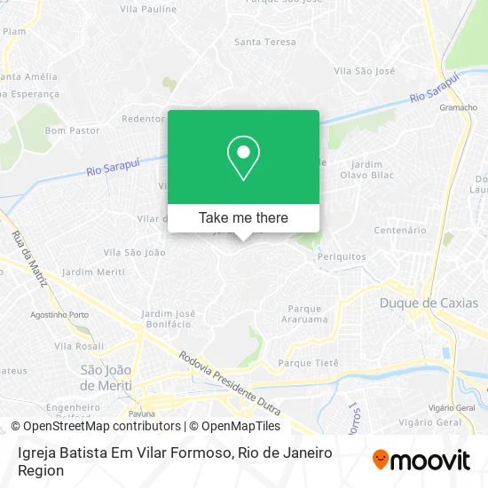 Igreja Batista Em Vilar Formoso map