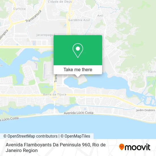 Avenida Flamboyants Da Peninsula 960 map