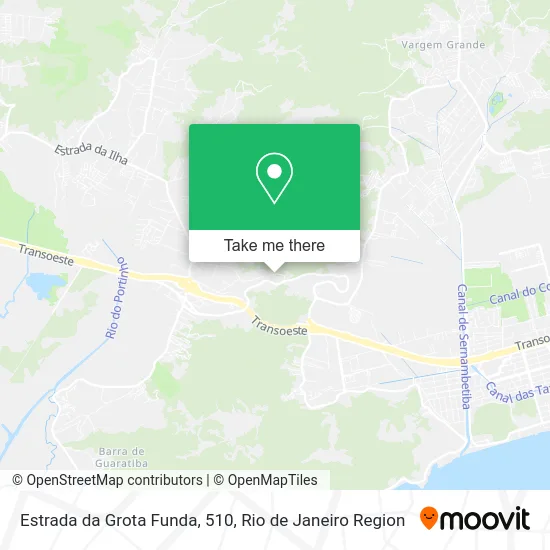 Estrada da Grota Funda, 510 map