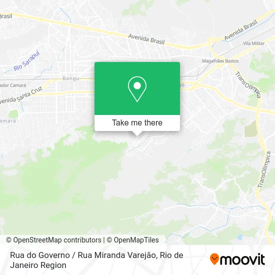 Rua do Governo / Rua Miranda Varejão map