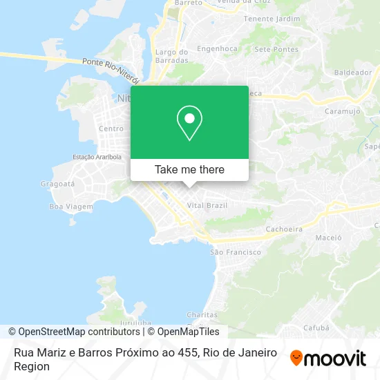Rua Mariz e Barros Próximo ao 455 map