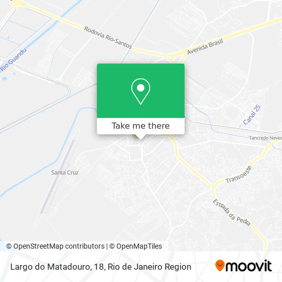 Mapa Largo do Matadouro, 18