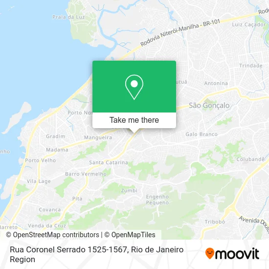 Rua Coronel Serrado 1525-1567 map