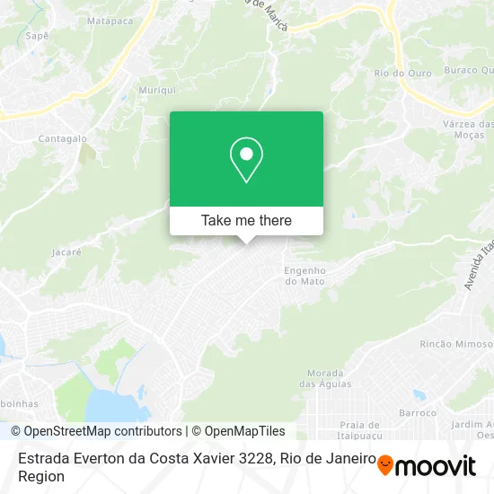 Estrada Everton da Costa Xavier 3228 map