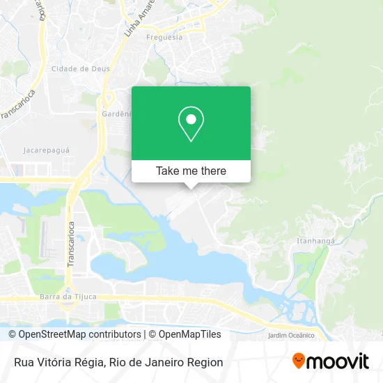 Rua Vitória Régia map