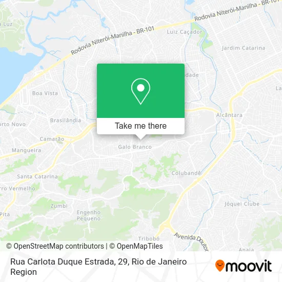 Rua Carlota Duque Estrada, 29 map
