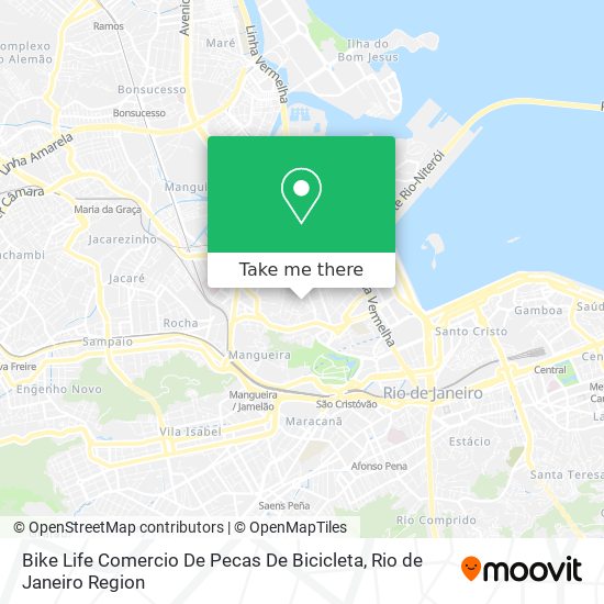 Bike Life Comercio De Pecas De Bicicleta map