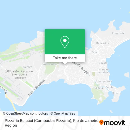 Pizzaria Belucci (Cambauba Pizzaria) map