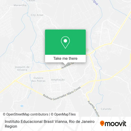 Instituto Educacional Brasil Vianna map