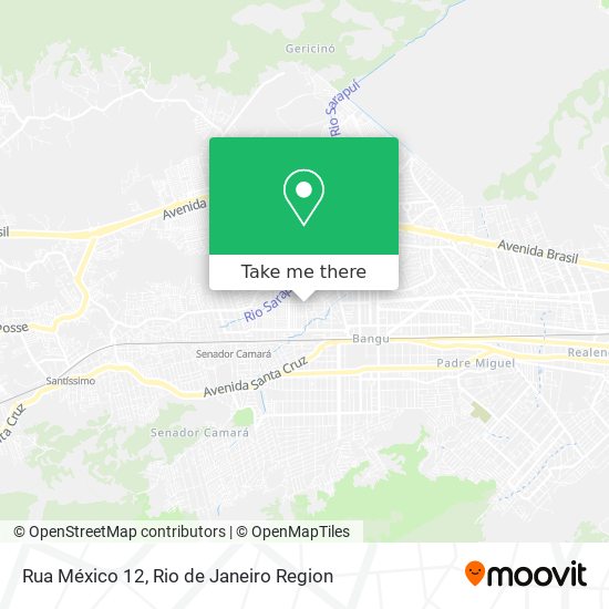 Rua México 12 map