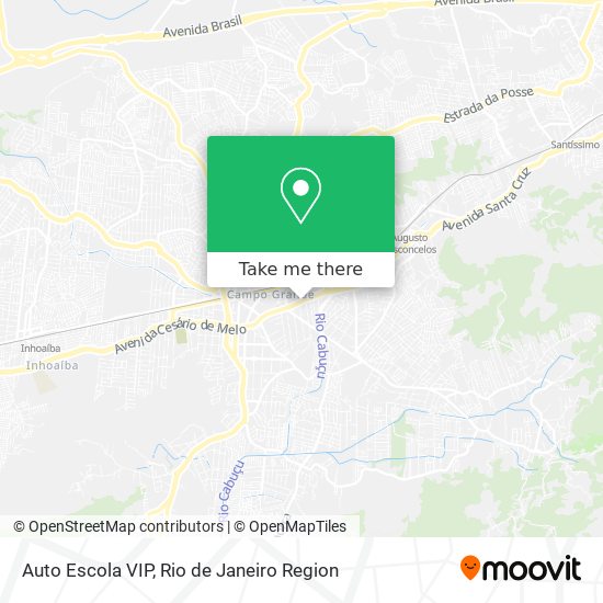 Mapa Auto Escola VIP