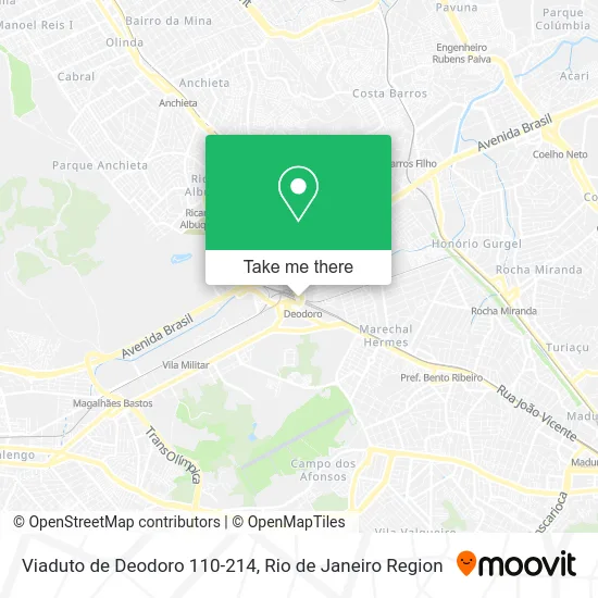 Viaduto de Deodoro 110-214 map