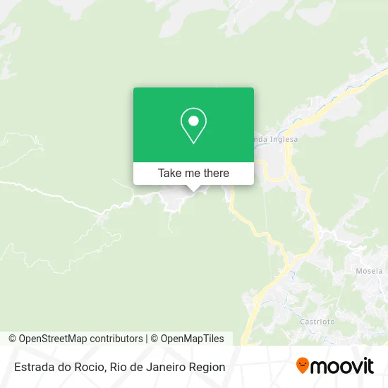 Estrada do Rocio map