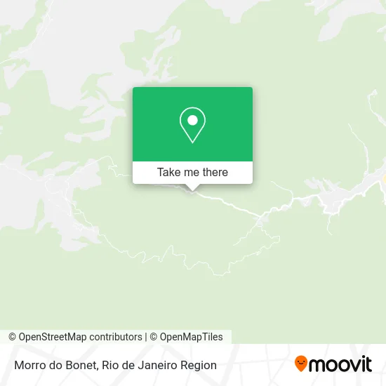 Morro do Bonet map
