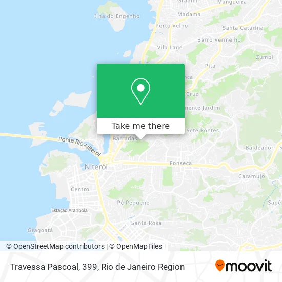 Travessa Pascoal, 399 map