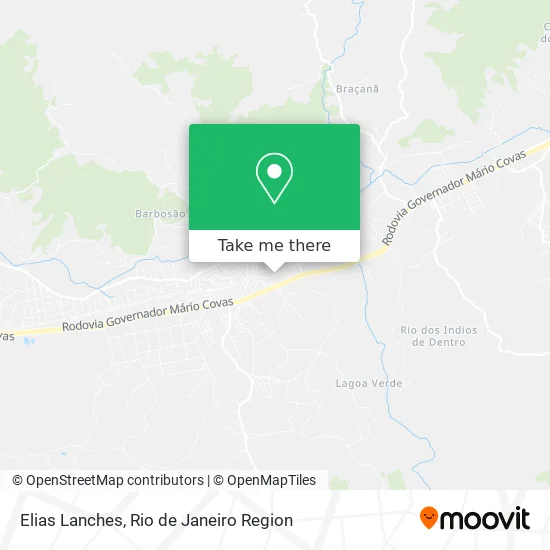 Elias Lanches map