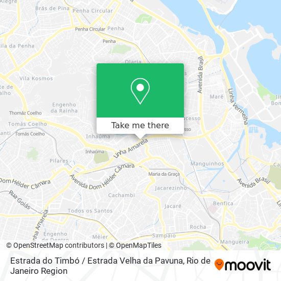 Estrada do Timbó / Estrada Velha da Pavuna map