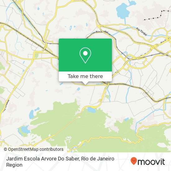 Mapa Jardim Escola Arvore Do Saber