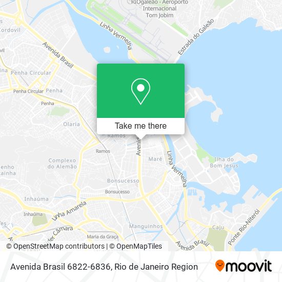 Avenida Brasil 6822-6836 map