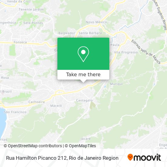 Rua Hamilton Picanco 212 map