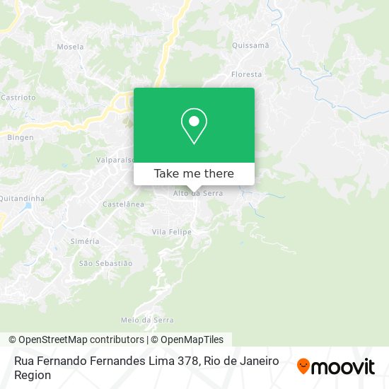 Rua Fernando Fernandes Lima 378 map