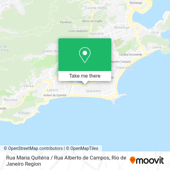 Rua Maria Quitéria / Rua Alberto de Campos map