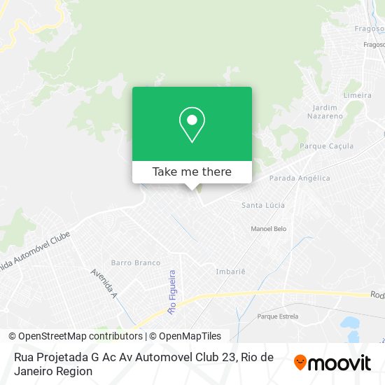Rua Projetada G Ac Av Automovel Club 23 map