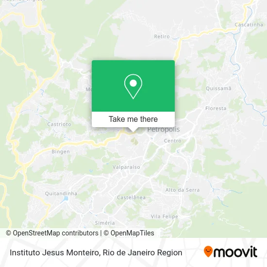 Instituto Jesus Monteiro map