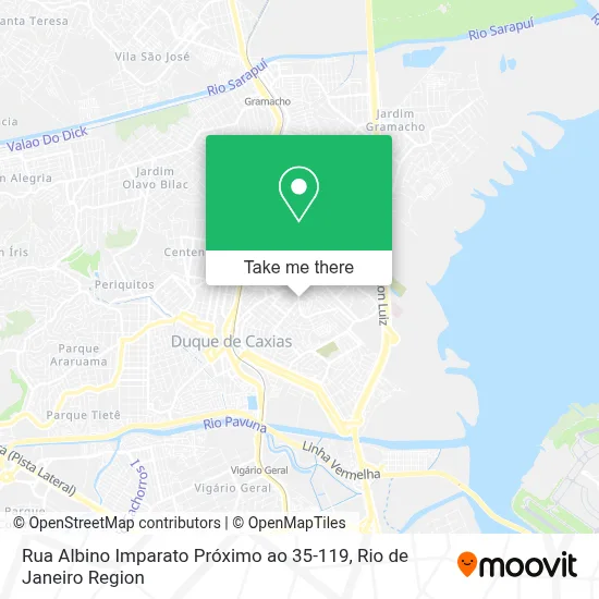 Rua Albino Imparato Próximo ao 35-119 map