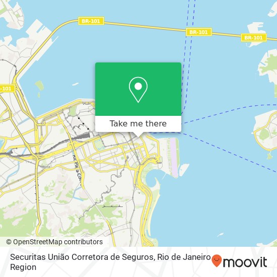 Mapa Securitas União Corretora de Seguros