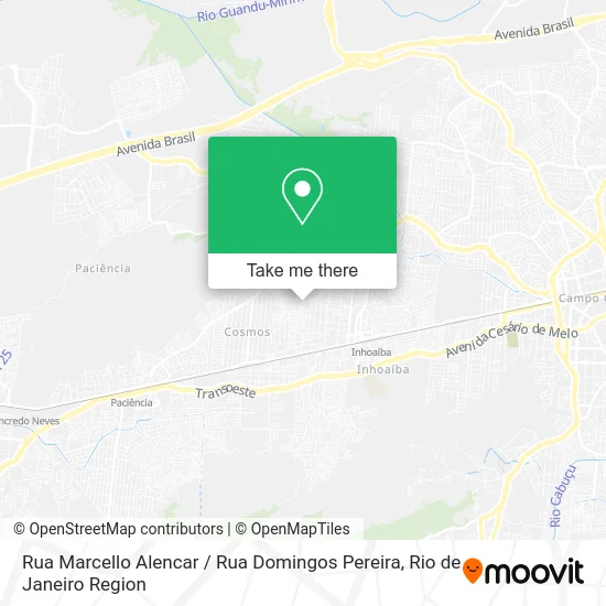 Rua Marcello Alencar / Rua Domingos Pereira map