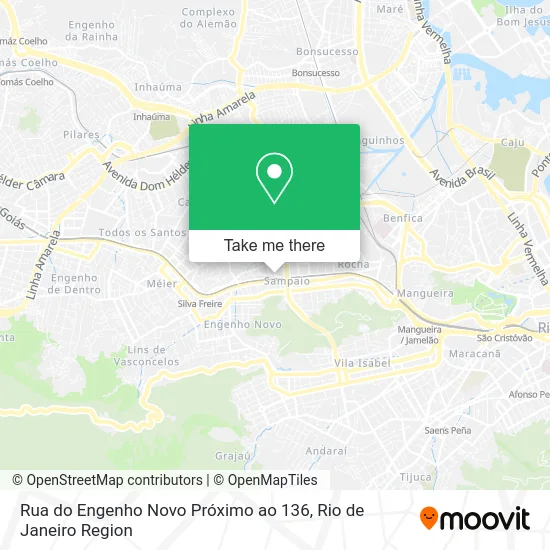Rua do Engenho Novo Próximo ao 136 map