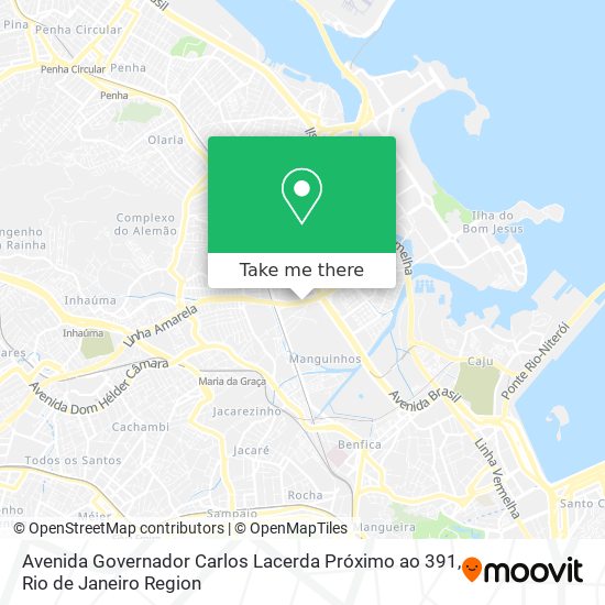 Avenida Governador Carlos Lacerda Próximo ao 391 map