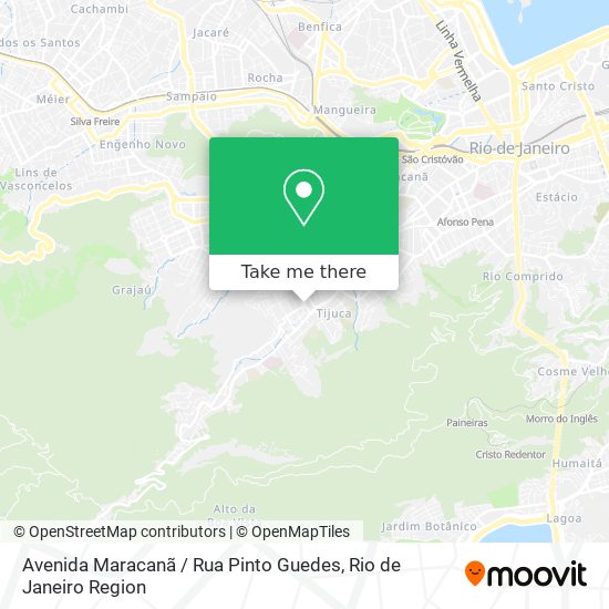 Avenida Maracanã / Rua Pinto Guedes map