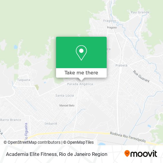 Academia Elite Fitness map