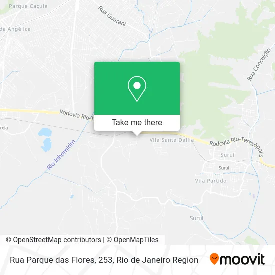 Rua Parque das Flores, 253 map