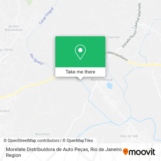 Morelate Distribuidora de Auto Peças map