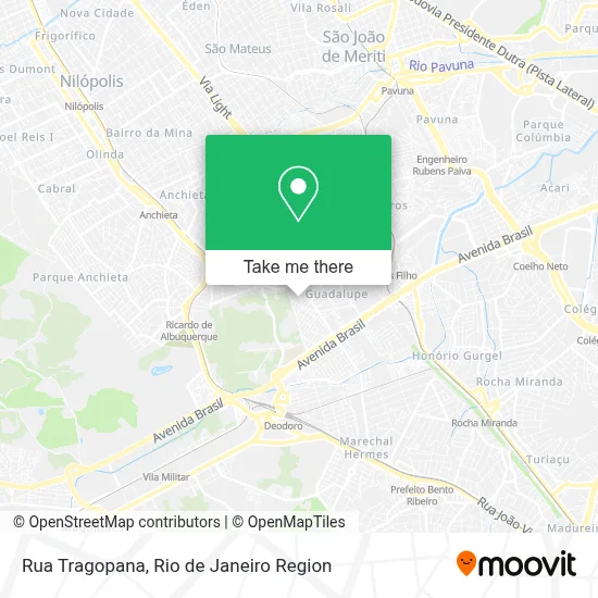 Rua Tragopana map