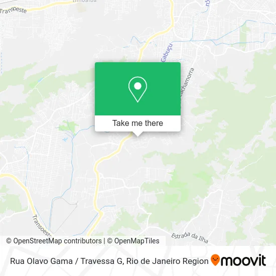 Rua Olavo Gama / Travessa G map