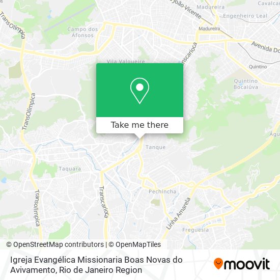 Igreja Evangélica Missionaria Boas Novas do Avivamento map
