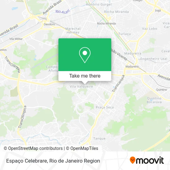 Espaço Celebrare map