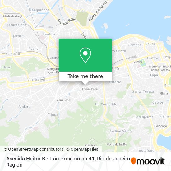 Avenida Heitor Beltrão Próximo ao 41 map