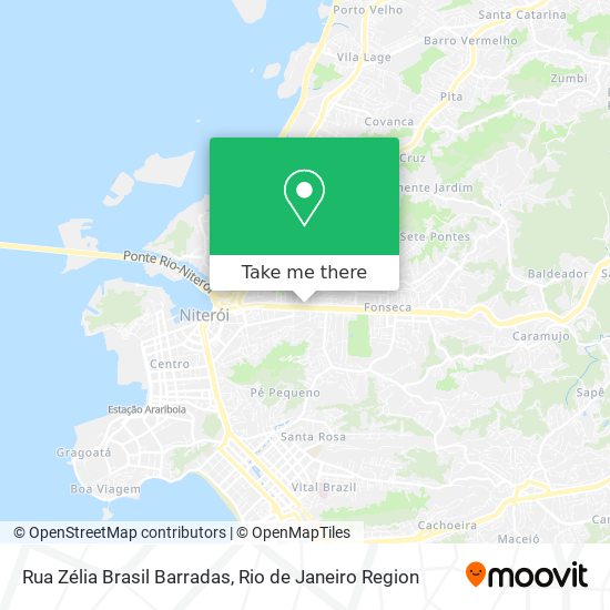 Rua Zélia Brasil Barradas map