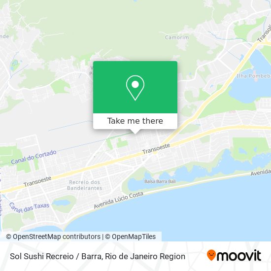 Sol Sushi Recreio / Barra map