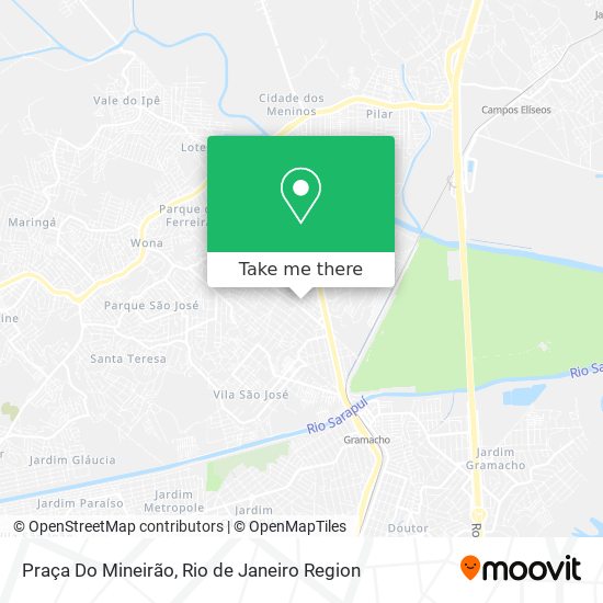 Praça Do Mineirão map