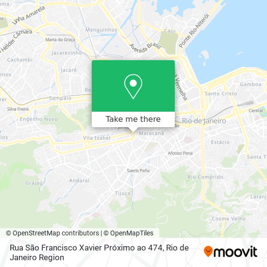 Rua São Francisco Xavier Próximo ao 474 map