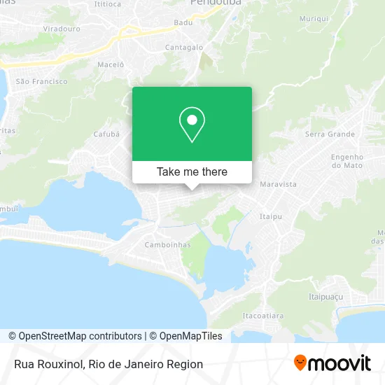Rua Rouxinol map